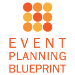 Event planning blueprint logo