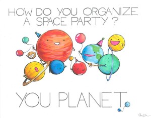 space party best event planning jokes