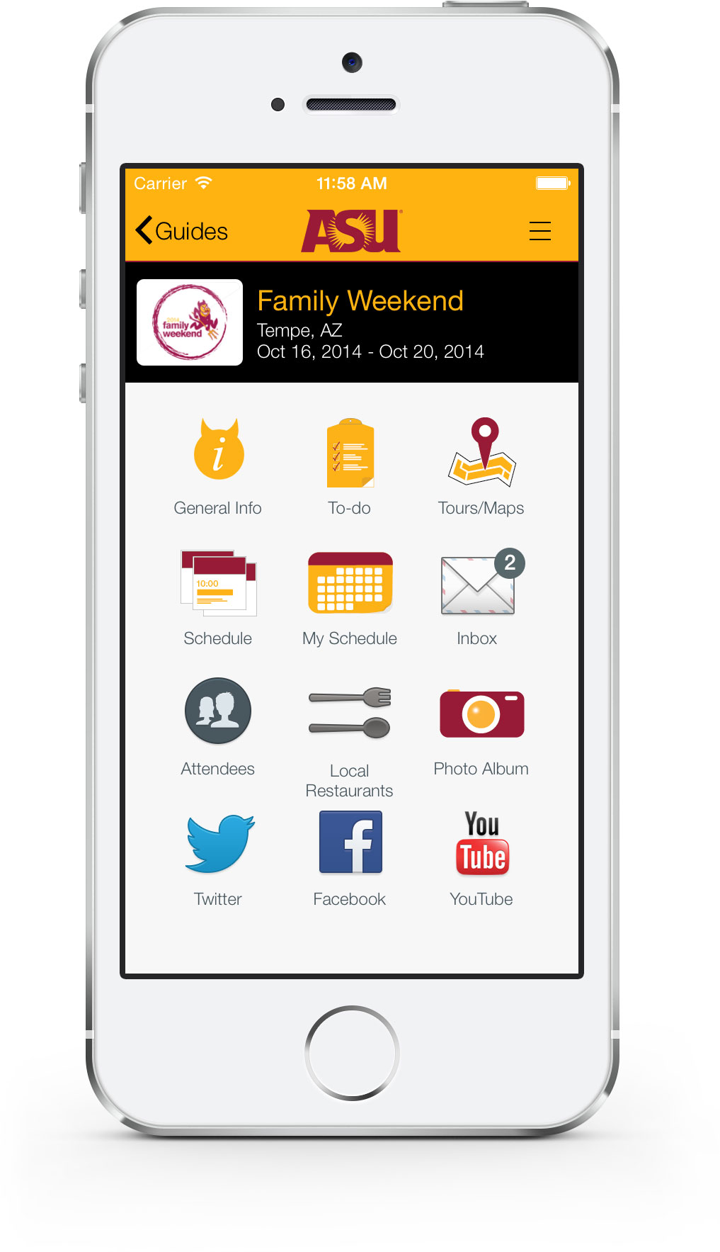 ASU-Family-Weekend-App