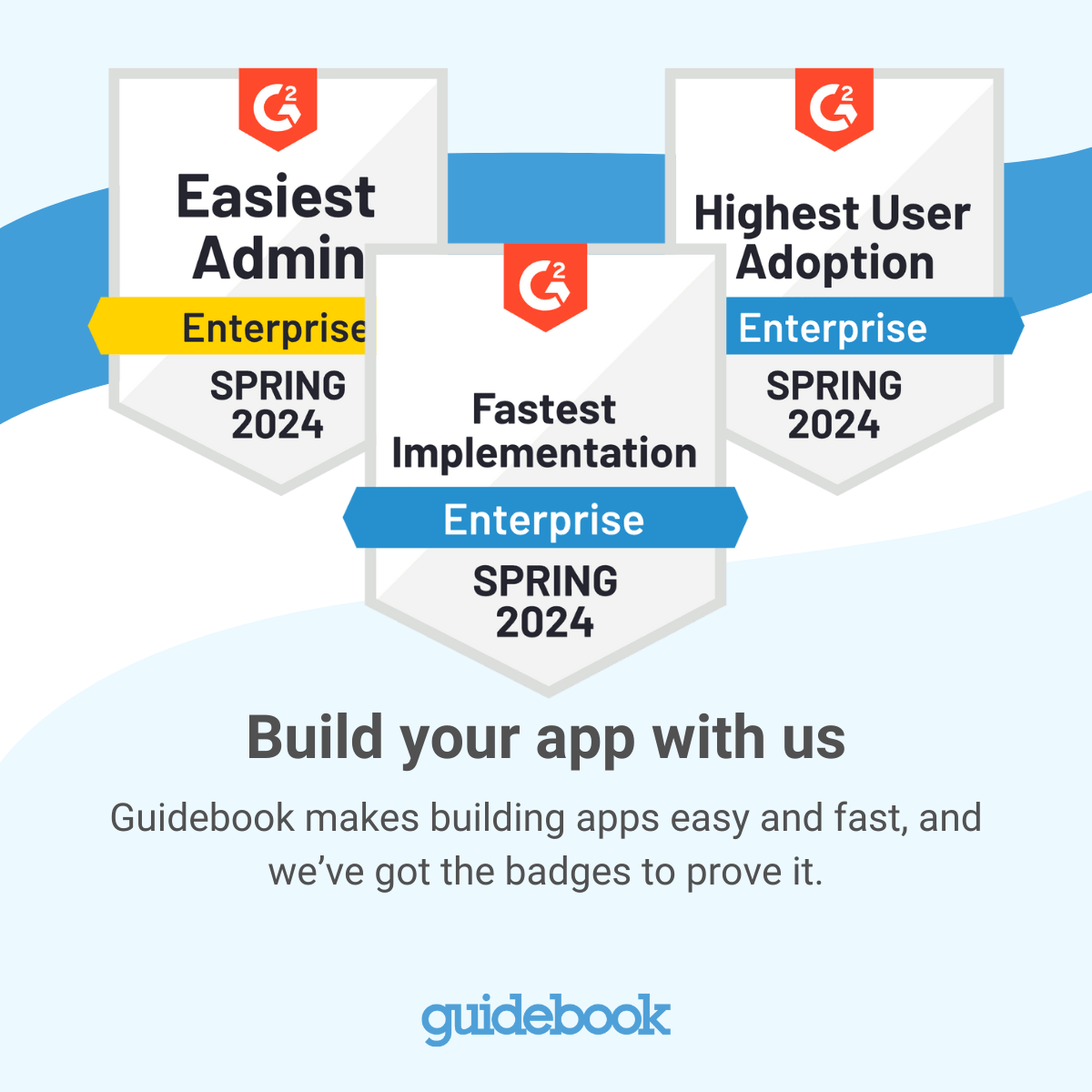 fast app implementation with guidebook