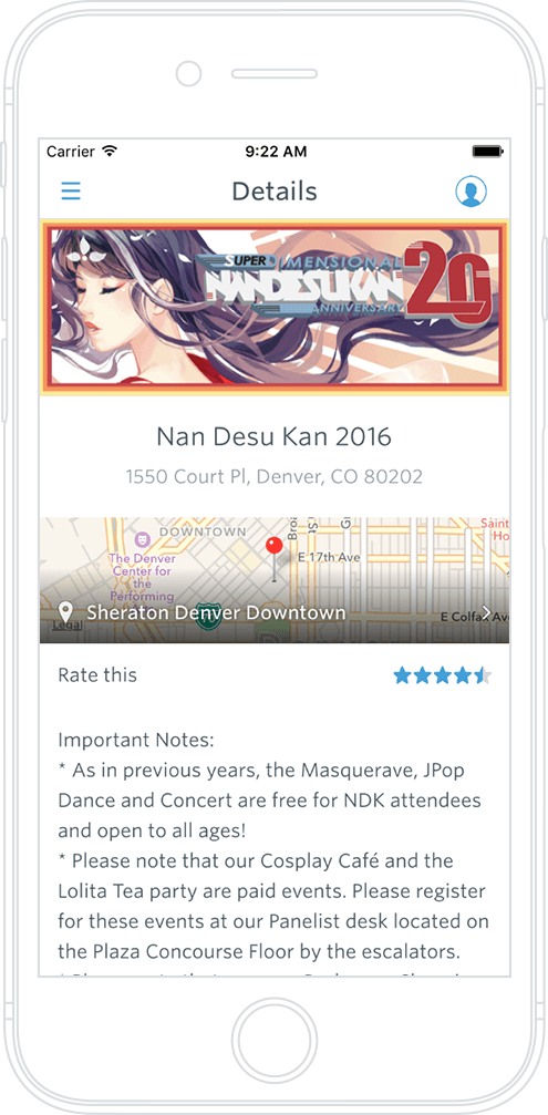 Guide and delight fans at your anime convention with a mobile app ─=≡Σ ...